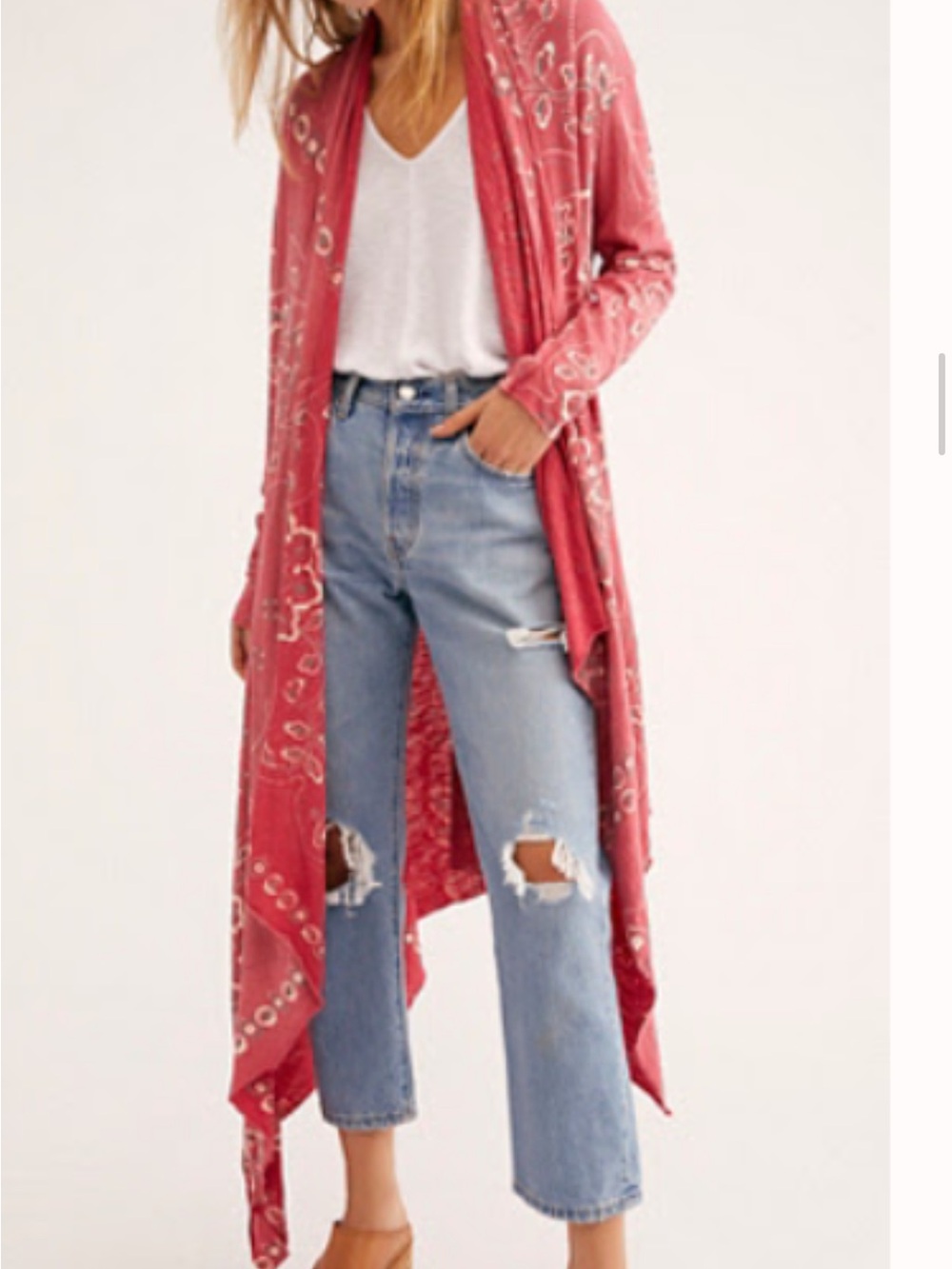 Magnolia Pearl Stargazer Cardi Long Open-Front